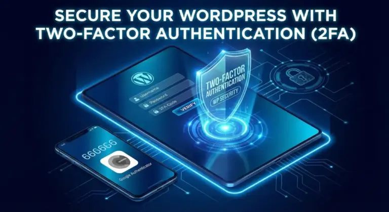 How to Set Up Two-Factor Authentication (2FA) on WordPress