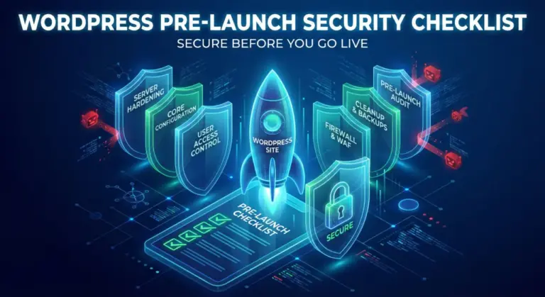 WordPress Security Checklist: The Complete Pre-Launch Guide